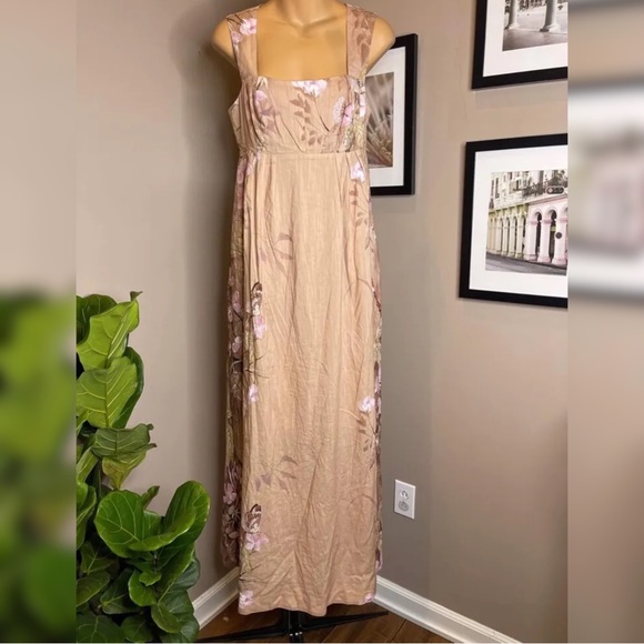 Anthropologie Aurelie Maxi Dress Size 6 - Picture 4 of 6